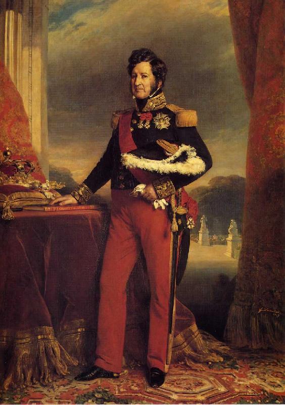 Franz Xaver Winterhalter King Louis Philippe Germany oil painting art